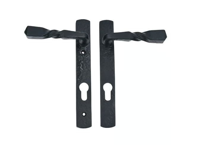 Zoo Foxcote Foundries Lever Lever Multipoint Door Handles – 92mm PZ Unsprung 212mm Screw Centres