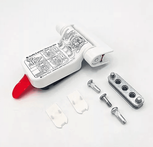 Mila Prosecure Hybrid Composite Door Hinge - White - Image 2