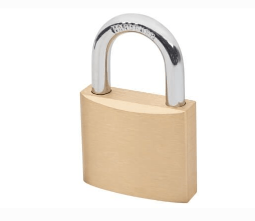 4Trade 30mm Brass Padlock