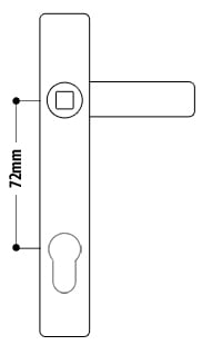 72mm Centres (Spindle to Cylinder)