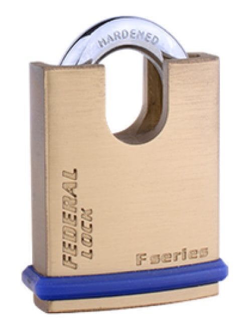FEDERAL SF SERIES – SOLID BRASS CLOSED SHACKLE PADLOCKS