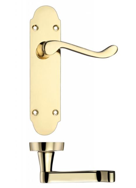 Victorian Lever Latch Door Handle - Image 2