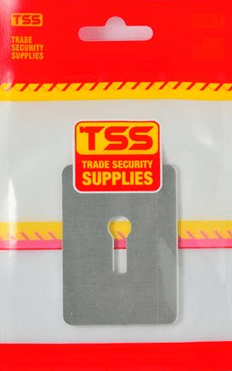 TSS Satin Anodised Aluminium Stick On Escutcheon
