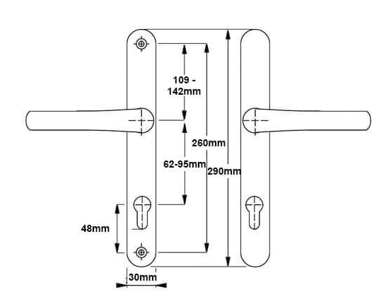 Flexi Adjustable Door Handles - Image 2