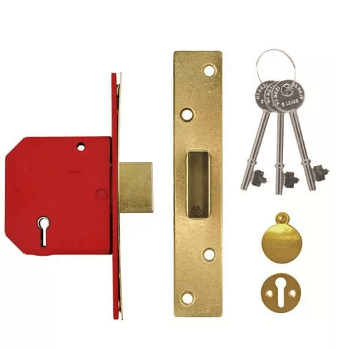 Union 2134E British Standard 5 Lever Mortice Deadlock