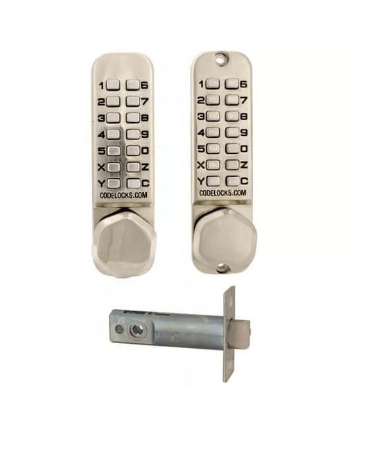 Codelocks CL200 Series Mortice Latch Back to Back Digital Lock