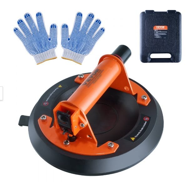 VEVOR Glass Lifting Vacuum Suction Cup, 8”