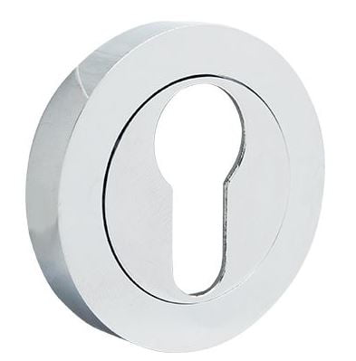 TSS Round UK Euro Escutcheon