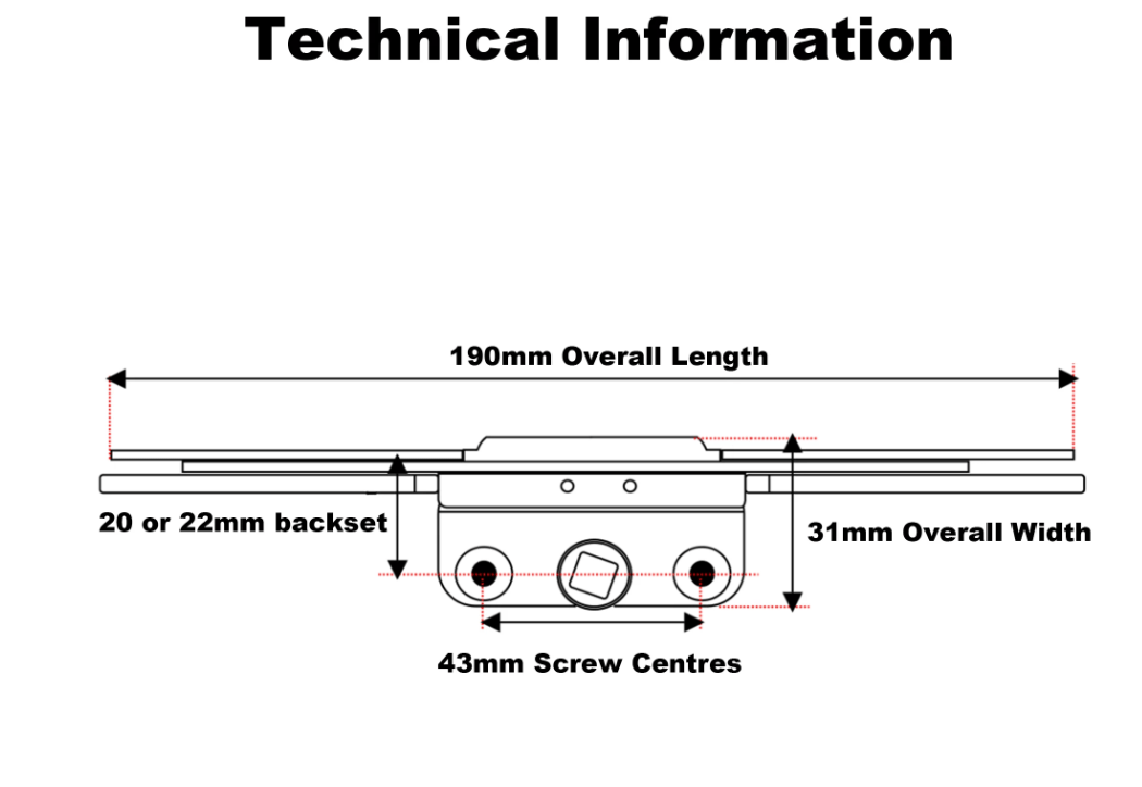 Lockmaster Yale Upvc Window Lock Gear Box Short Crop - Image 2
