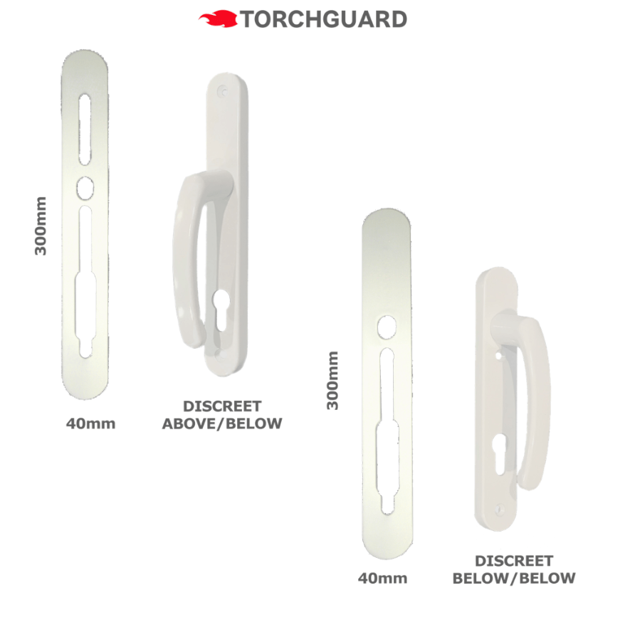 SASHSTOP Torchguard Door Handle Protector Discreet 300mm x 40mm - Image 3
