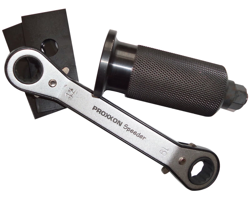 Cylinder Lock Puller (Puller, Plates, Ratchet)