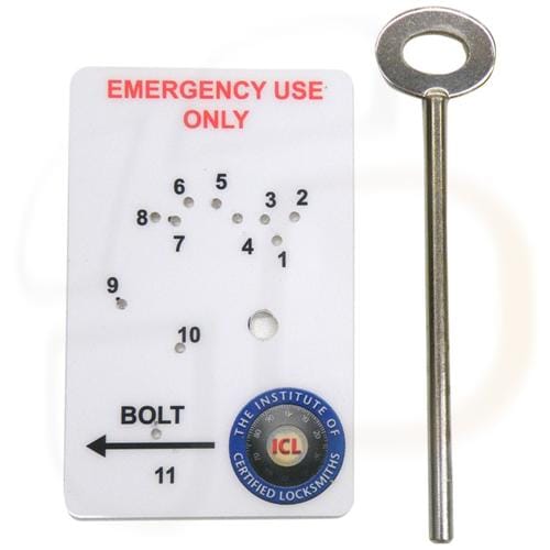 Mortice Drill Template