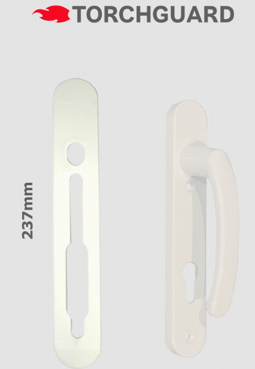 SASHSTOP Torchguard Door Handle Protector Discreet Mini 237mm x 40mm - Image 2