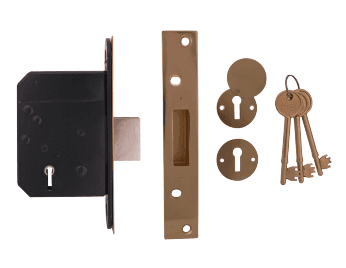 TSS British Standard 5 Lever Mortice Deadlock