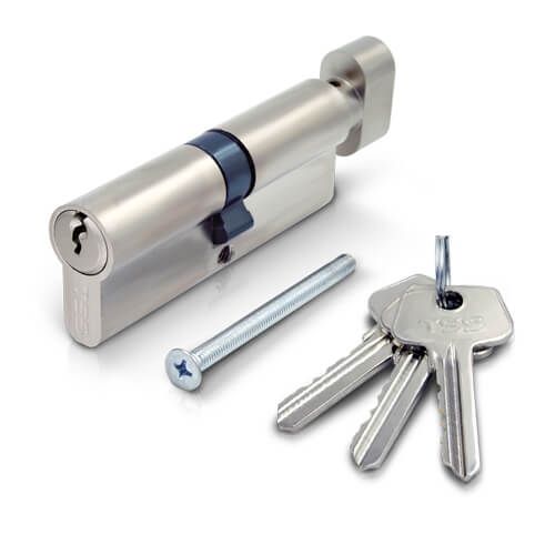 TSS Euro Key and Turn Cylinder 35-35